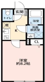 STONE RIVER 西所沢 Aの間取り画像
