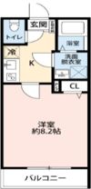 STONE RIVER 西所沢 Aの間取り画像