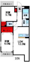 グランシャリオ行橋泉中央の間取り画像