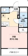 STONE RIVER 西所沢 Bの間取り画像