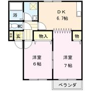 リリーⅡの間取り画像