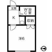 エスポワール左京山の間取り画像