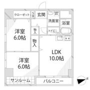 青山NKマンションの間取り画像