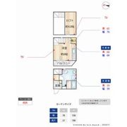 ウイングコート本城の間取り画像
