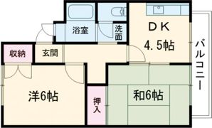 フェリスハイツの間取り画像