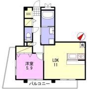 プラザYの間取り画像