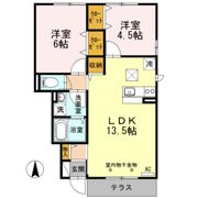 ネバーマインド Ⅰの間取り画像