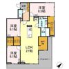 グランアジュールの間取り画像