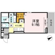 グランディール若里の間取り画像
