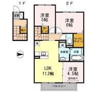 エクレラージュ Ⅰの間取り画像