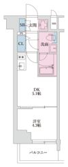 スプランディッド四ツ木の間取り画像