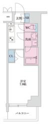 スプランディッド四ツ木の間取り画像