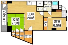 チュリス小倉の間取り画像
