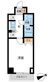 Cassia Kawasaki Residenceの間取り画像