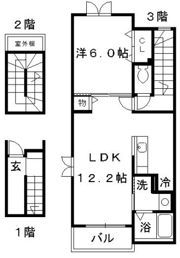 サンドリムの間取り画像