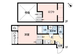 RAISE箱崎の間取り画像