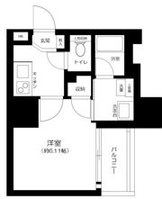 ハーモニーレジデンス川崎の間取り画像