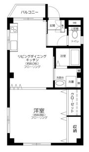 レークマンションⅡの間取り画像