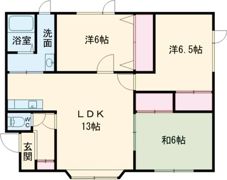 ハイツいちいの間取り画像