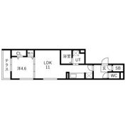 D-room名駅 F棟の間取り画像