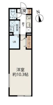 CIEL稲毛の間取り画像