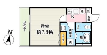 ルセスKの間取り画像
