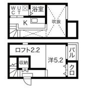 ベーネ明治の間取り画像