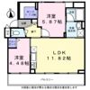 アールリエット武蔵境 2号棟の間取り画像