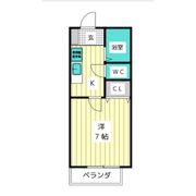 サンパティークの間取り画像