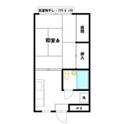 ユニハイツ田村Ⅰの間取り画像