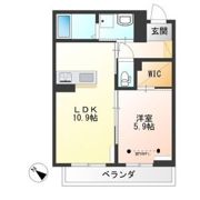 ヴィラーチェSの間取り画像