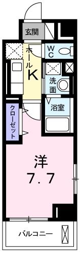 ジュエルⅢの間取り画像