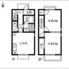 DUPLEX国王61Bの間取り画像