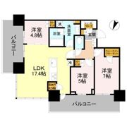 URAWA THE TOWERの間取り画像