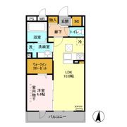 roi del'ours Ⅲの間取り画像