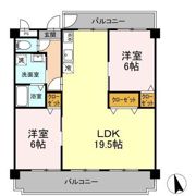 コーポ大脇の間取り画像