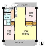 コーポ大脇の間取り画像