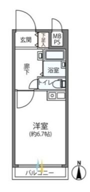 ライオンズマンション海老名の間取り画像