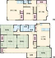 元八王子町戸建の間取り画像