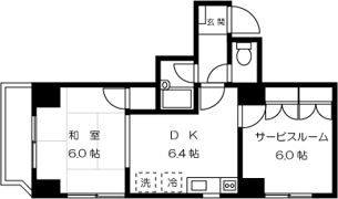 スターシップハイツの間取り画像