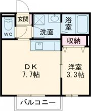 サンハイツ佐保の間取り画像
