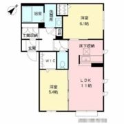メゾンケイ A棟の間取り画像