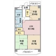 トーク21の間取り画像