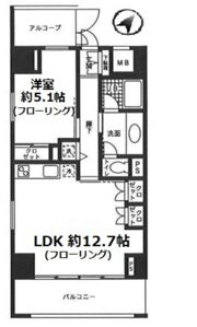 ロジュマン湘南の間取り画像
