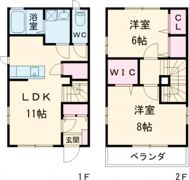 チェリーブロッサムB棟の間取り画像