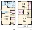 チェリーブロッサムB棟の間取り画像