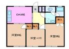 ハイツ北浜の間取り画像
