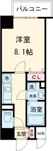 ボンニー元町の間取り画像