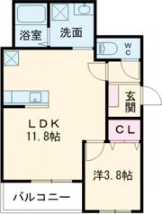 AKATSUKI RESIDENCE 久居野村の間取り画像