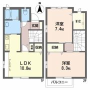 アーバンコートDの間取り画像